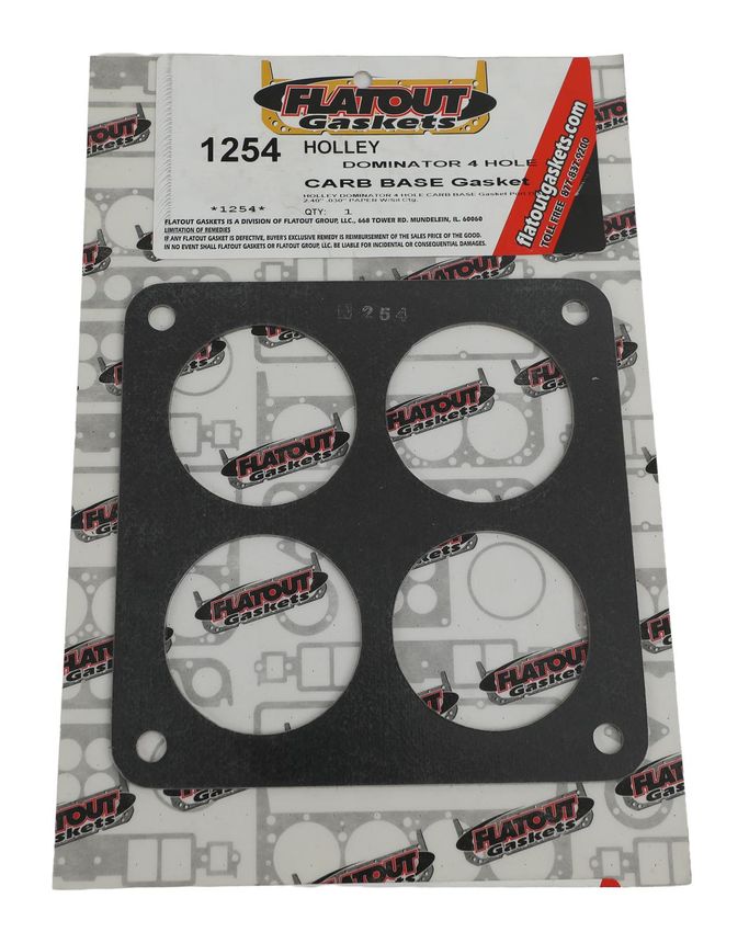 FOG-1254, Flatout Gaskets Carburetor Mounting Gaskets 1254 в ОАЭ, Дубай. Состояние - новое. Цена ⁦60 AED⁩. Фото, контакты продавца | AUTO.AE