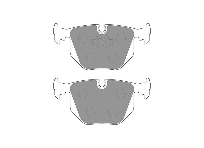 FCP1483H, FERODO FCP1483H Rear Brake Pads DS2500 for BMW M3 (E46) / M5 (E34 / E39) / X3 (E83) / X5 (E53) / Z8 في الإمارات العربية المتحدة, دبي. Condition - new. Price 1,300 AED. Photo, seller contacts | AUTO.AE
