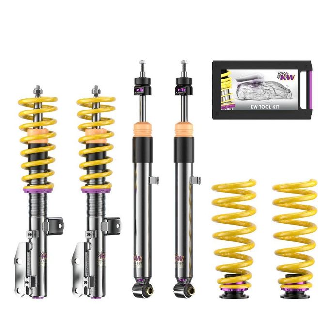 35268007, KW 35268007 Coilover Kit INOX V3 (incl. deactivation for electronic dampers) for KIA EV6 GT 2021- in UAE, Dubai. Condition - new. Price 15,220 AED. Photo, seller contacts | AUTO.AE