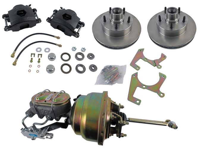 CLP-6164CBK-55, Classic Performance Ford F-100 Front 5-Lug Disc Brake Kits for 1961-1964 F-100 - 6164CBK-5.5 в ОАЭ, Дубай. Состояние - новое. Цена ⁦3 590 AED⁩. Фото, контакты продавца | AUTO.AE