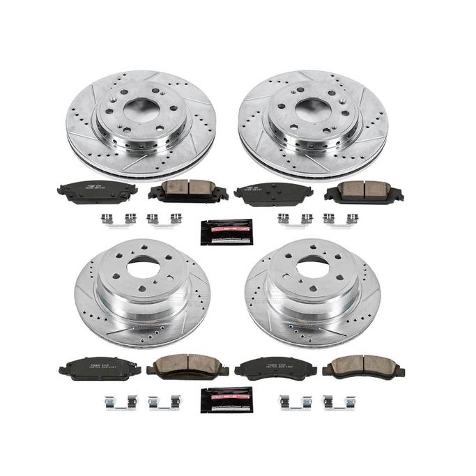 PWR-K7225, PowerStop Z23 Evolution Sport Brake Upgrade Kits for 2015-2020 TAHOE - K7225 في الإمارات العربية المتحدة, دبي. Condition - new. Price ⁦2,370 AED⁩. Photo, seller contacts | AUTO.AE