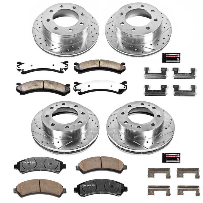 PWR-K2073-36, PowerStop Z36 Truck and Tow Brake Upgrade Kits K2073-36 в ОАЭ, Дубай. Состояние - новое. Цена ⁦3 470 AED⁩. Фото, контакты продавца | AUTO.AE