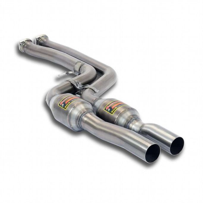 047932, SUPERSPRINT 047932 Front Exhaust with Metallic Catalytic for BMW M3 (F80) in UAE, Dubai. Condition - new. Price ⁦25,900 AED⁩. Photo, seller contacts | AUTO.AE