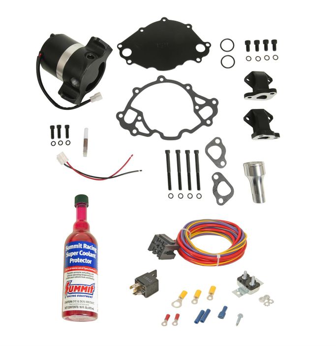 CMB-12-0020, Summit Racing™ Electric Water Pump Pro Packs 12-0020 in UAE, Dubai. Condition - new. Price 950 AED. Photo, seller contacts | AUTO.AE
