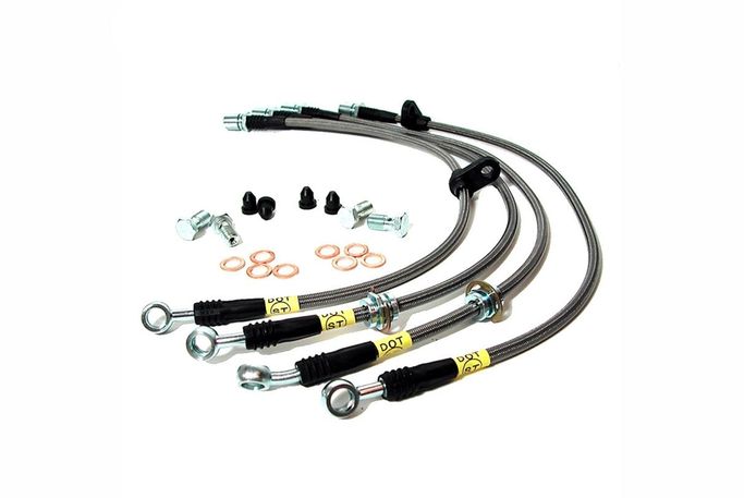 950.47507, STOPTECH 950.47507 Rear Stainless Steel Brake Line Kit SUBARU Impreza/WRX 2008-2019 in UAE, Dubai. Condition - new. Price ⁦220 AED⁩. Photo, seller contacts | AUTO.AE