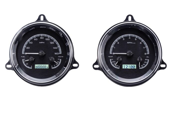 DAK-VHX-54-CPUKW, Dakota Digital VHX Series Direct-Fit Analog Gauge Systems for 1954 TRUCK - VHX-54C-PU-K-W в ОАЭ, Дубай. Состояние - новое. Цена ⁦4 520 AED⁩. Фото, контакты продавца | AUTO.AE
