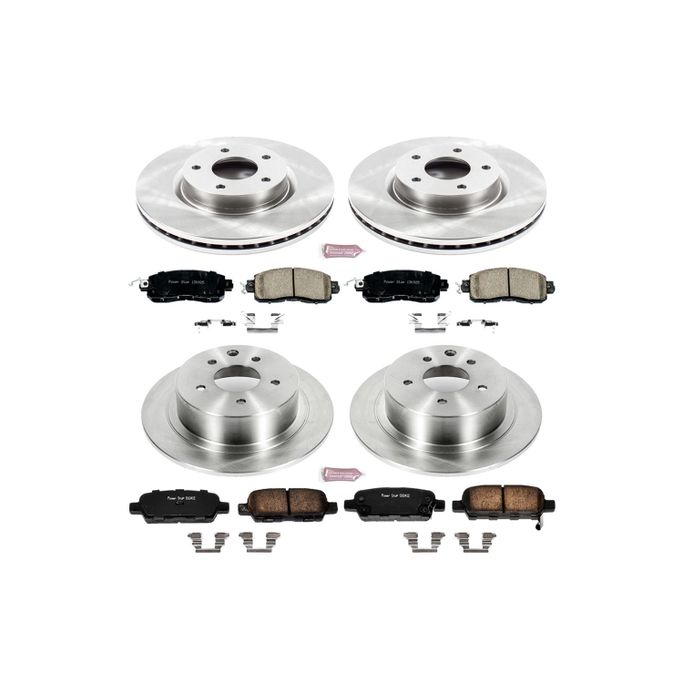 PWR-KOE6495, PowerStop Z17 Evolution Plus Stock Replacement Brake Kits for 2013-2024 ALTIMA - KOE6495 в ОАЭ, Дубай. Состояние - новое. Цена 1 190 AED. Фото, контакты продавца | AUTO.AE