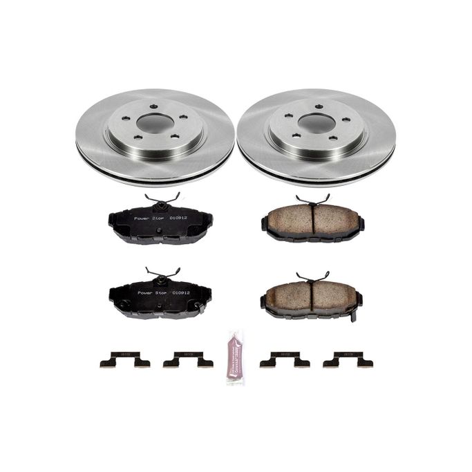 PWR-KOE4749, PowerStop Z17 Evolution Plus Stock Replacement Brake Kits for 2011-2014 MUSTANG - KOE4749 في الإمارات العربية المتحدة, دبي. Condition - new. Price 610 AED. Photo, seller contacts | AUTO.AE