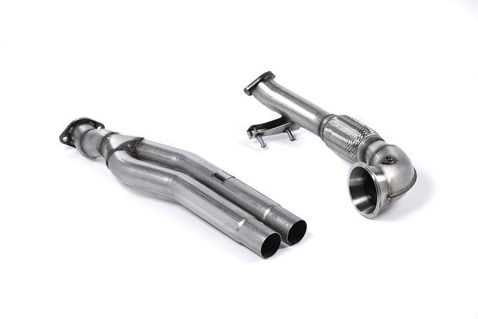 SSXAU593, MILLTEK SSXAU593 Primary Catalyst Bypass Pipe and Turbo Elbow AUDI RS3 Sportback (8V MQB - Pre Facelift Only) в ОАЭ, Дубай. Состояние - новое. Цена 5 400 AED. Фото, контакты продавца | AUTO.AE