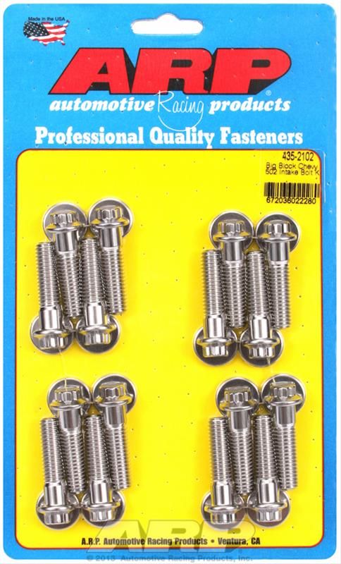 ARP-435-2102, ARP Stainless Steel Intake Manifold Bolt Kits 435-2102 في الإمارات العربية المتحدة, دبي. Condition - new. Price 340 AED. Photo, seller contacts | AUTO.AE