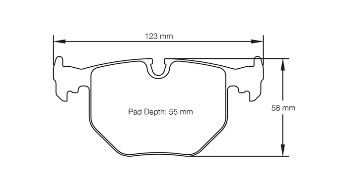 2685-RSL29, PAGID 2685-RSL29 Rear Brake Pads for BMW M3 (E46) / M3 CSL (E46) / M5 (E39) في الإمارات العربية المتحدة, دبي. Condition - new. Price 1,450 AED. Photo, seller contacts | AUTO.AE