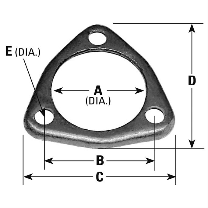 APH-9146, AP 3-Bolt 2.625 Inch Exhaust Flange 9146 в ОАЭ, Дубай. Состояние - новое. Цена 70 AED. Фото, контакты продавца | AUTO.AE