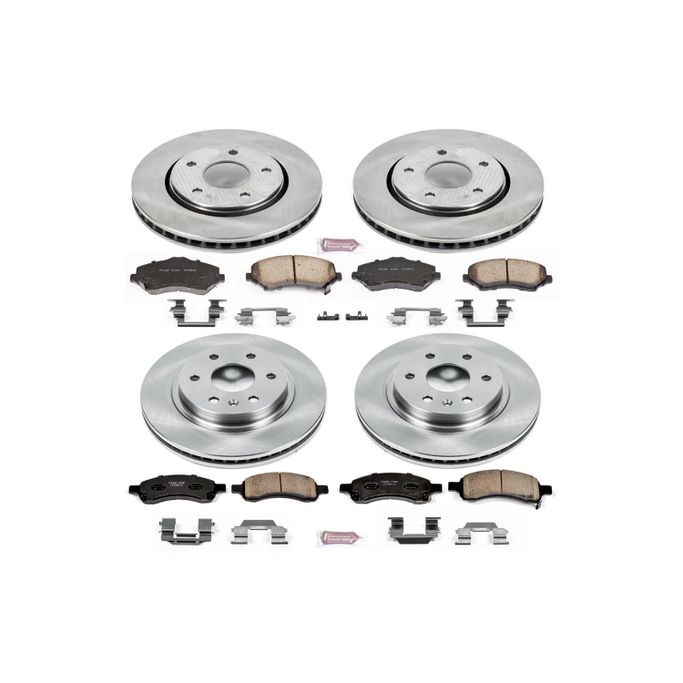 PWR-KOE4466, PowerStop Z17 Evolution Plus Stock Replacement Brake Kits KOE4466 في الإمارات العربية المتحدة, دبي. Condition - new. Price 1,520 AED. Photo, seller contacts | AUTO.AE