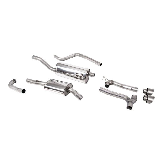 SSXFD377, MILLTEK SSXFD377 Cat-Back Exhaust, 2.37" (Brushed Titanium GT-100 Trims) for FORD Fiesta ST-Line (MK8) Non-OPF/GPF 2017-2019 in UAE, Dubai. Condition - new. Price ⁦9,790 AED⁩. Photo, seller contacts | AUTO.AE