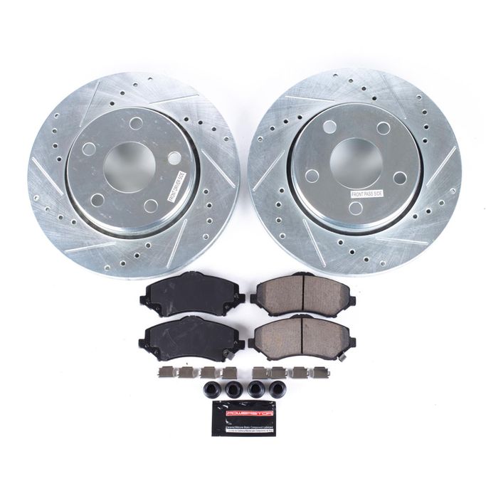 PWR-K3097, PowerStop Z23 Evolution Sport Brake Upgrade Kits for 2007-2017 WRANGLER, 2018 WRANGLER JK - K3097 in UAE, Dubai. Condition - new. Price ⁦1,070 AED⁩. Photo, seller contacts | AUTO.AE
