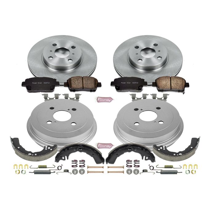 PWR-KOE15204DK, PowerStop Autospecialty Stock Replacement Disc and Drum Brake Kits for 2001-2005 ECHO - KOE15204DK في الإمارات العربية المتحدة, دبي. Condition - new. Price ⁦910 AED⁩. Photo, seller contacts | AUTO.AE