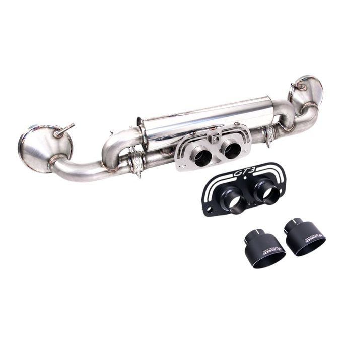 SSXPO173, MILLTEK SSXPO173 Rear Silencer, 2.76" (Cerakote Black GT-100 Trims) for PORSCHE 911 GT3 (992) 2021- في الإمارات العربية المتحدة, دبي. Condition - new. Price ⁦23,630 AED⁩. Photo, seller contacts | AUTO.AE