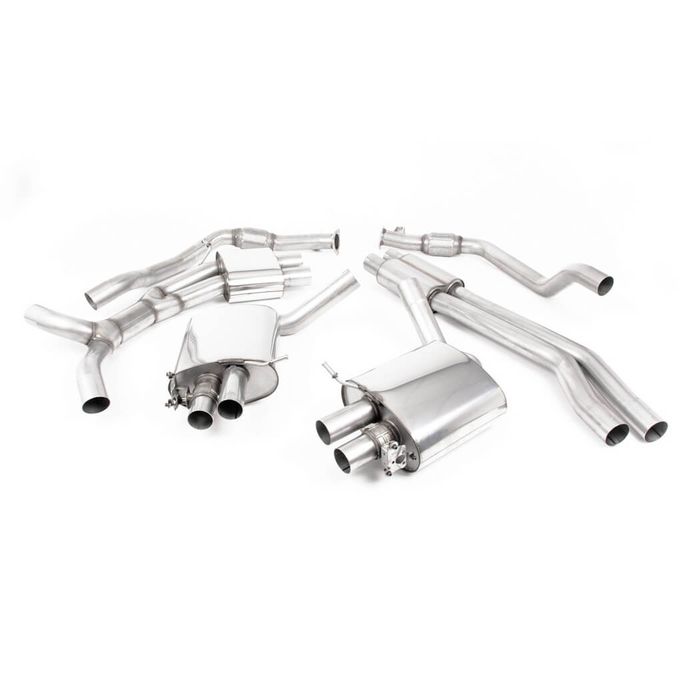 SSXAU1005, MILLTEK SSXAU1005 Cat-Back Exhaust, 2.76" (Titanium Trims) for AUDI RS5 Sportback (B9.5) Non-OPF 2019- في الإمارات العربية المتحدة, دبي. Condition - new. Price ⁦23,980 AED⁩. Photo, seller contacts | AUTO.AE
