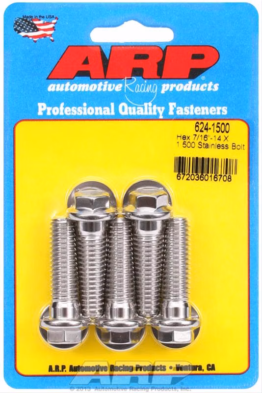 ARP-624-1500, ARP Stainless Steel Bolts 624-1500 في الإمارات العربية المتحدة, دبي. Condition - new. Price ⁦140 AED⁩. Photo, seller contacts | AUTO.AE