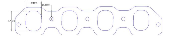 FOG-8393, Flatout Gaskets Intake Gaskets 8393 в ОАЭ, Дубай. Состояние - новое. Цена 150 AED. Фото, контакты продавца | AUTO.AE
