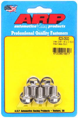 623-0500, ARP 623-0500 SAE Bolt Kit 3/8-16 x 0.500 hex SS bolts في الإمارات العربية المتحدة, دبي. Condition - new. Price 190 AED. Photo, seller contacts | AUTO.AE