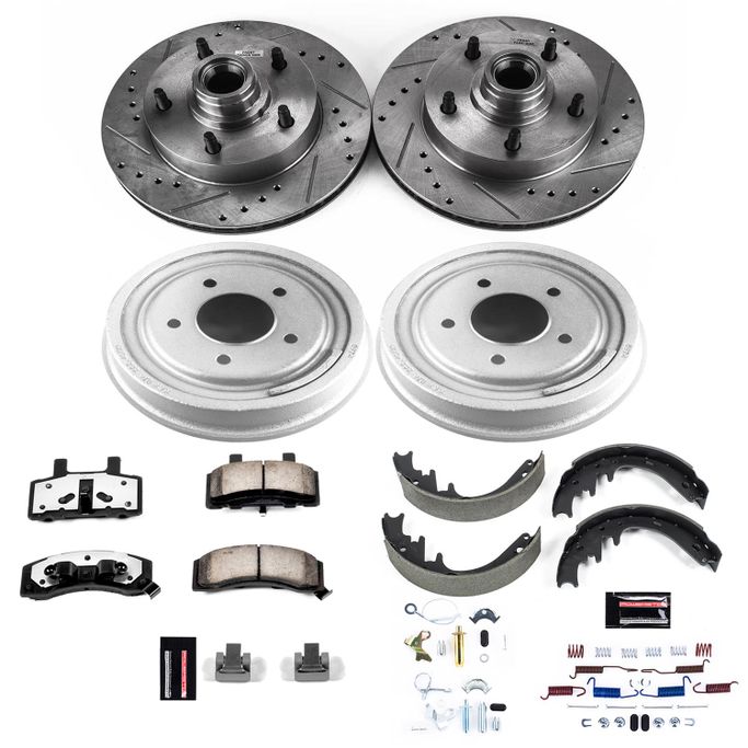 PWR-K15456DK-36, PowerStop Z36 Truck and Tow Disc and Drum Brake Upgrade Kits for 1987-1989 F-150 - K15456DK-36 in UAE, Dubai. Condition - new. Price ⁦3,100 AED⁩. Photo, seller contacts | AUTO.AE