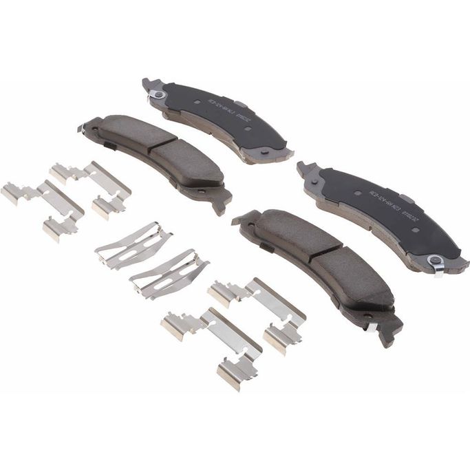 ADO-14D834CHF1, ACDelco Silver Brake Pads 19469668 في الإمارات العربية المتحدة, دبي. Condition - new. Price 240 AED. Photo, seller contacts | AUTO.AE