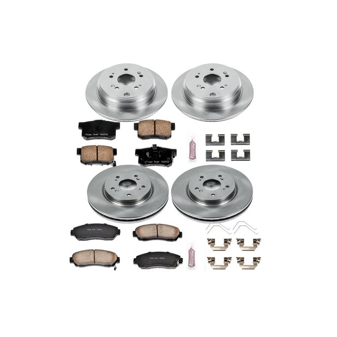 PWR-KOE6305, PowerStop Z17 Evolution Plus Stock Replacement Brake Kits for 2012-2016 CR-V - KOE6305 в ОАЭ, Дубай. Состояние - новое. Цена 1 170 AED. Фото, контакты продавца | AUTO.AE