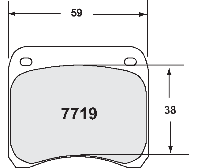 7719.11.11.44, PFC 7719.11.11.44 Brake pads RACE 11 CMPD 11MM rear RENAULT Clio S1600 (11mm) Tarmac في الإمارات العربية المتحدة, دبي. Condition - new. Price ⁦990 AED⁩. Photo, seller contacts | AUTO.AE