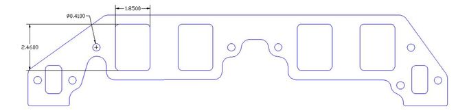 FOG-8035-3, Flatout Gaskets Intake Gaskets 8035.3 в ОАЭ, Дубай. Состояние - новое. Цена 230 AED. Фото, контакты продавца | AUTO.AE