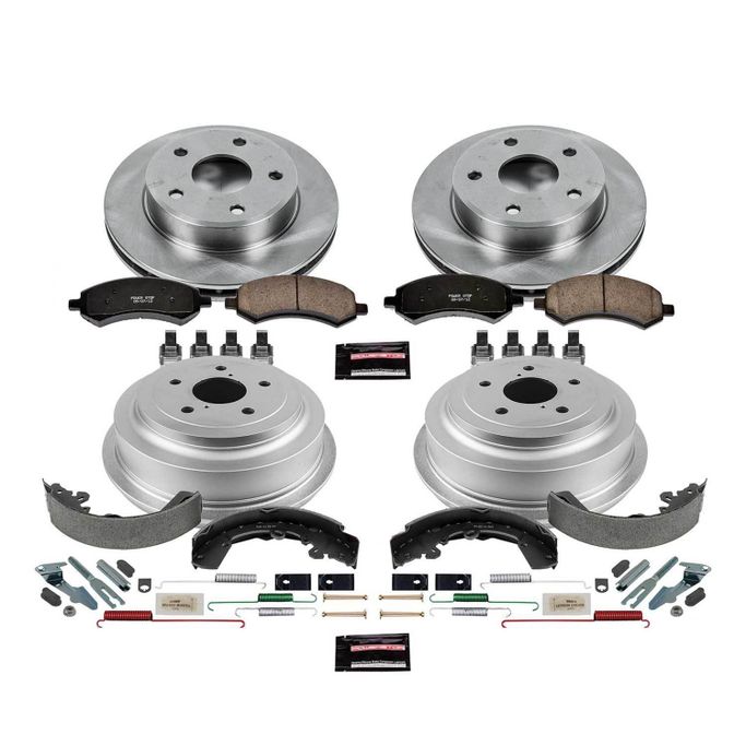 PWR-KOE15254DK, PowerStop Autospecialty Stock Replacement Disc and Drum Brake Kits for 2005-2011 DAKOTA, 2006-2009 RAIDER - KOE15254DK в ОАЭ, Дубай. Состояние - новое. Цена ⁦2 520 AED⁩. Фото, контакты продавца | AUTO.AE