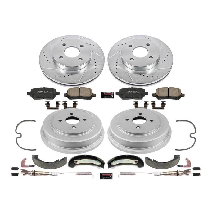 PWR-K15224DK, PowerStop Z23 Evolution Sport Disc and Drum Brake Upgrade Kits for 2003-2007 ION - K15224DK in UAE, Dubai. Condition - new. Price 1,540 AED. Photo, seller contacts | AUTO.AE