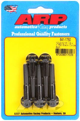 641-1750, ARP 641-1750 SAE Bolt Kit 5/16-18 x 1.750 12pt black oxide bolts في الإمارات العربية المتحدة, دبي. Condition - new. Price 200 AED. Photo, seller contacts | AUTO.AE