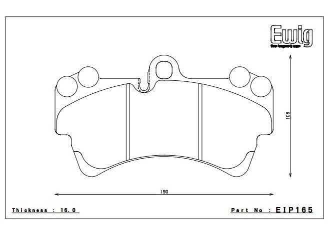 EIP165MX72, ENDLESS EIP165MX72 Front brake pads AUDI Q7/PORSCHE CAYENNE/VW TOUAREG في الإمارات العربية المتحدة, دبي. Condition - new. Price 1,540 AED. Photo, seller contacts | AUTO.AE