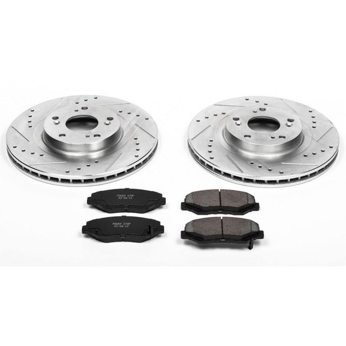 PWR-K3055, PowerStop Z23 Evolution Sport Brake Upgrade Kits for 2012-2015 CIVIC, 2005-2006 CR-V, 2013-2015 ILX - K3055 في الإمارات العربية المتحدة, دبي. Condition - new. Price ⁦830 AED⁩. Photo, seller contacts | AUTO.AE