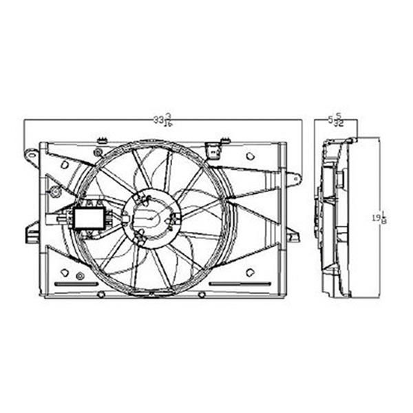 BDY-FO3115174, Body Parts Replacement Electric Cooling Fans FO3115174 в ОАЭ, Дубай. Состояние - новое. Цена ⁦780 AED⁩. Фото, контакты продавца | AUTO.AE