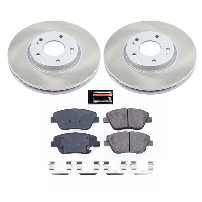 PWR-SC5377, PowerStop Z17 Evolution Plus Semi-Coated Rotor Brake Kits for 2011-2016 OPTIMA, 2011-2015 SONATA - SC5377 في الإمارات العربية المتحدة, دبي. Condition - new. Price 740 AED. Photo, seller contacts | AUTO.AE