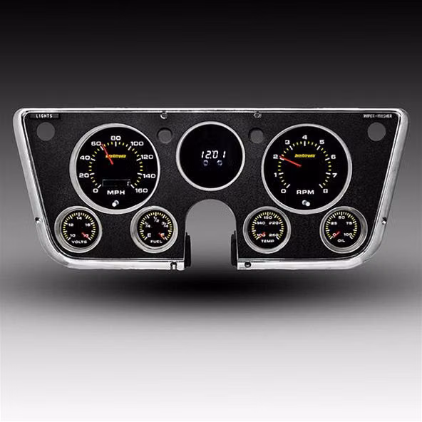 IZL-AP6003-S9020, Intellitronix 1967-1972 GM/Chevy Truck Direct-Fit Analog Gauge Clusters AP6003-S9020 в ОАЭ, Дубай. Состояние - новое. Цена ⁦3 940 AED⁩. Фото, контакты продавца | AUTO.AE