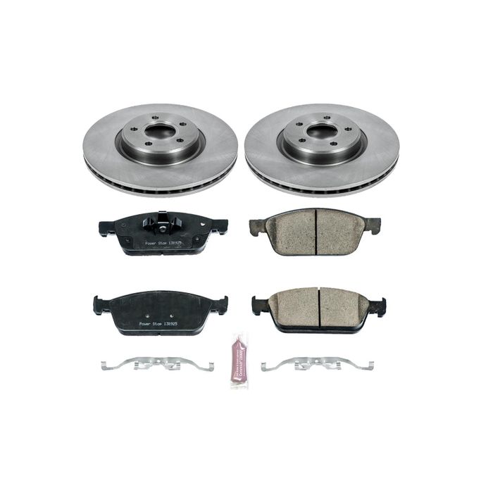 PWR-KOE6349, PowerStop Z17 Evolution Plus Stock Replacement Brake Kits for 2013-2017 ESCAPE, 2014-2018 TRANSIT CONNECT - KOE6349 في الإمارات العربية المتحدة, دبي. Condition - new. Price 830 AED. Photo, seller contacts | AUTO.AE