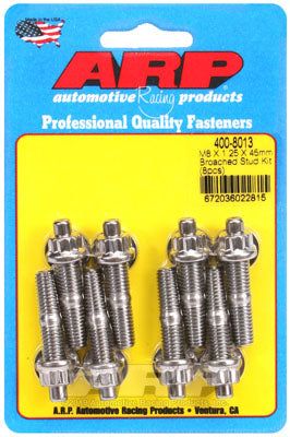 400-8013, ARP 400-8013 Accessory Stud Kit M8 X 1.25 X 45mm. broached. 8 pieces в ОАЭ, Дубай. Состояние - новое. Цена 560 AED. Фото, контакты продавца | AUTO.AE
