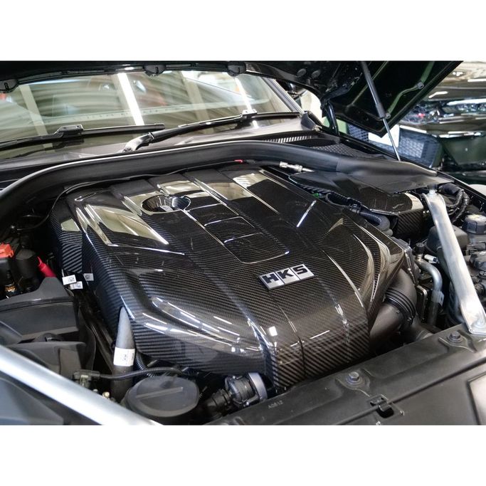 70026-AT016, HKS 70026-AT016 Engine Cover (Carbon) for TOYOTA GR Supra (B58B30B Engine) في الإمارات العربية المتحدة, دبي. Condition - new. Price 5,180 AED. Photo, seller contacts | AUTO.AE