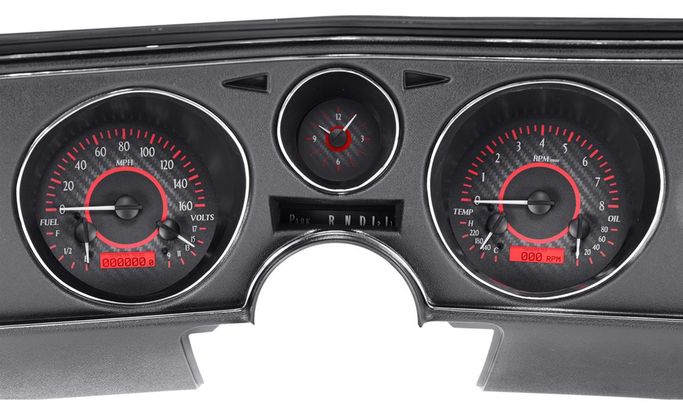 DAK-VHX69CCVACR, Dakota Digital VHX Series Direct-Fit Analog Gauge Systems for 1969 CHEVELLE, EL CAMINO - VHX-69C-CVA-C-R in UAE, Dubai. Condition - new. Price ⁦4,520 AED⁩. Photo, seller contacts | AUTO.AE