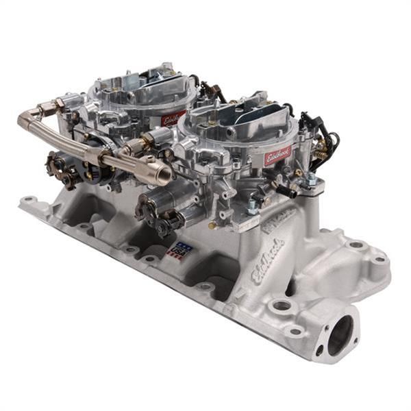 EDL-2035, Edelbrock Performer RPM Dual Quad Air-Gap Manifold and Carburetor Kits 2035 في الإمارات العربية المتحدة, دبي. Condition - new. Price ⁦8,490 AED⁩. Photo, seller contacts | AUTO.AE