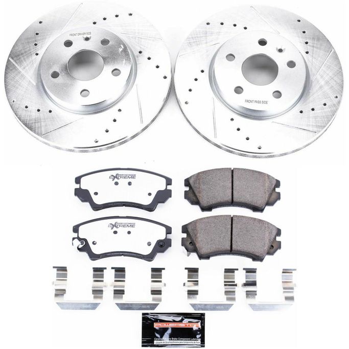 PWR-K3031-26, PowerStop Z26 Street Warrior Brake Upgrade Kits for 2010-2011 9-5, 2010-2015 CAMARO - K3031-26 في الإمارات العربية المتحدة, دبي. Condition - new. Price ⁦1,530 AED⁩. Photo, seller contacts | AUTO.AE