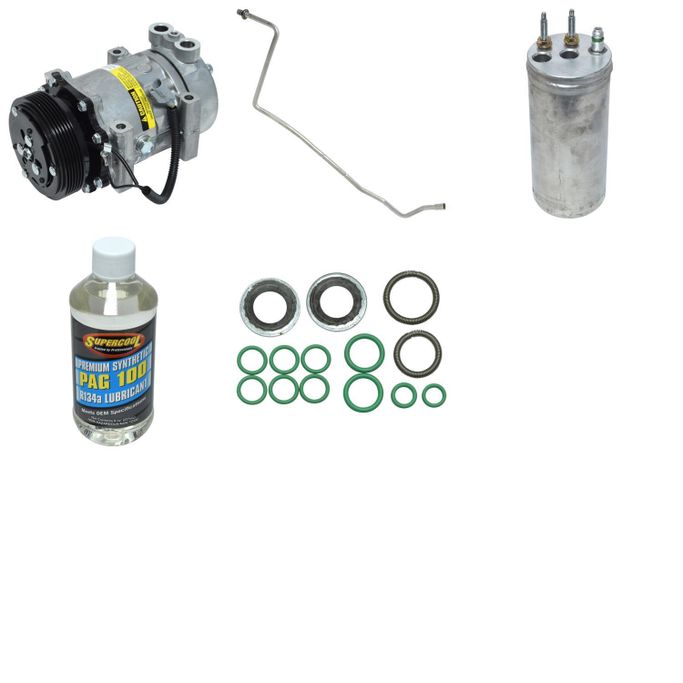 UAC-KT4354, Universal Air Conditioner Compressor Kits for 2001 CHEROKEE - KT 4354 в ОАЭ, Дубай. Состояние - новое. Цена 1 170 AED. Фото, контакты продавца | AUTO.AE