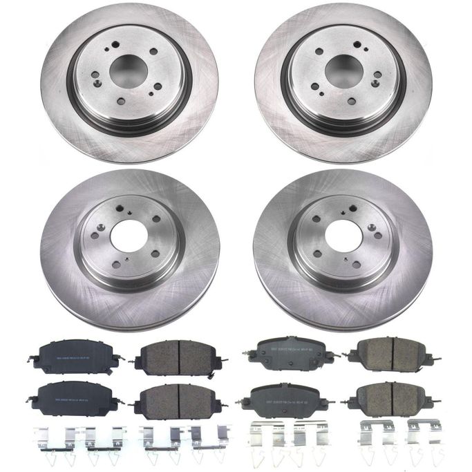 PWR-KOE7873, PowerStop Z17 Evolution Plus Stock Replacement Brake Kits for 2017-2025 CR-V - KOE7873 in UAE, Dubai. Condition - new. Price 1,210 AED. Photo, seller contacts | AUTO.AE