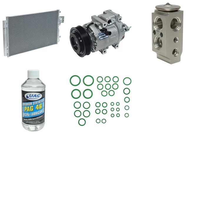 UAC-KT4967A, Universal Air Conditioner Compressor Kits for 2010-2012 SANTA FE - KT 4967A in UAE, Dubai. Condition - new. Price 1,920 AED. Photo, seller contacts | AUTO.AE