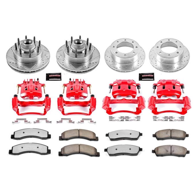 PWR-KC1894A-36, PowerStop Z36 Truck and Tow Brake Upgrade Kits with Calipers for 2000-2002 EXCURSION, F-250 SUPER DUTY, F-350 SUPER DUTY - KC1894A-36 في الإمارات العربية المتحدة, دبي. Condition - new. Price ⁦7,500 AED⁩. Photo, seller contacts | AUTO.AE