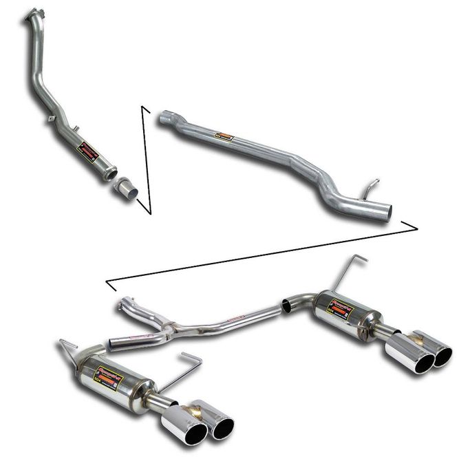 963140, SUPERSPRINT 963140 Exhaust System for SUBARU WRX Sti 2015- in UAE, Dubai. Condition - new. Price 14,930 AED. Photo, seller contacts | AUTO.AE
