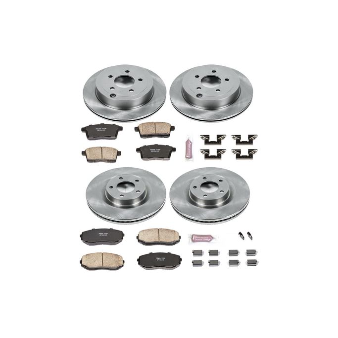 PWR-KOE2829, PowerStop Z17 Evolution Plus Stock Replacement Brake Kits for 2007-2010 EDGE, MKX - KOE2829 в ОАЭ, Дубай. Состояние - новое. Цена 1 520 AED. Фото, контакты продавца | AUTO.AE